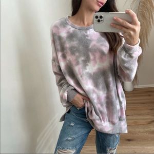 🆕 Cuddle Time Tie Dye Pullover